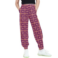 Pattern 9 Kids  Elastic Waist Pants by GardenOfOphir