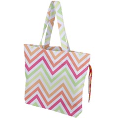 Pattern 39 Drawstring Tote Bag by GardenOfOphir