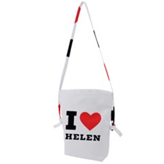 I Love Helen Folding Shoulder Bag by ilovewhateva