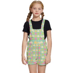 Slugs Pattern Kids  Short Overalls by GardenOfOphir