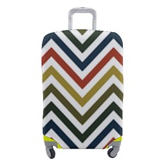 Chevron Ii Luggage Cover (small) by GardenOfOphir