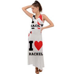 I Love Rachel V-neck Chiffon Maxi Dress by ilovewhateva