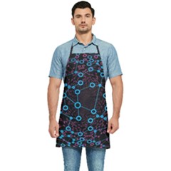 Artificial Intelligence Network Kitchen Apron by Semog4