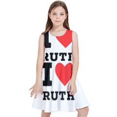 I Love Ruth Kids  Skater Dress by ilovewhateva