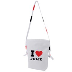 I Love Julie Folding Shoulder Bag by ilovewhateva