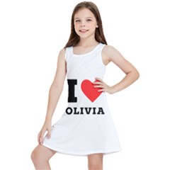 I Love Olivia Kids  Lightweight Sleeveless Dress by ilovewhateva