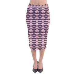 Pattern 182 Velvet Midi Pencil Skirt by GardenOfOphir