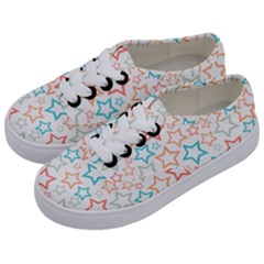 Background Pattern Texture Design Kids  Classic Low Top Sneakers by Semog4