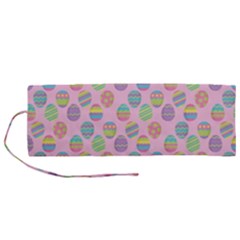 Egg Easter Eggs Pastel Digital Art Roll Up Canvas Pencil Holder (m) by Semog4