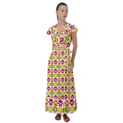 Pattern 219 Flutter Sleeve Maxi Dress by GardenOfOphir