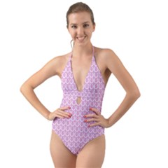 Pattern 237 Halter Cut-out One Piece Swimsuit by GardenOfOphir