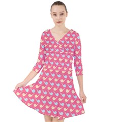 Pattern 261 Quarter Sleeve Front Wrap Dress by GardenOfOphir