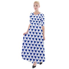 Pattern 270 Half Sleeves Maxi Dress by GardenOfOphir