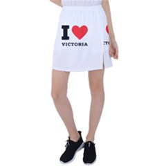 I Love Victoria Tennis Skirt by ilovewhateva