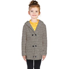 Pattern 315 Kids  Double Breasted Button Coat by GardenOfOphir