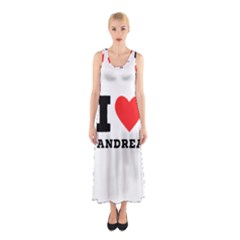 I Love Andrea Sleeveless Maxi Dress by ilovewhateva