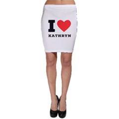 I Love Kathryn Bodycon Skirt by ilovewhateva