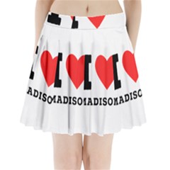 I Love Madison  Pleated Mini Skirt by ilovewhateva