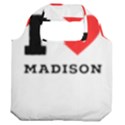 I love Madison  Premium Foldable Grocery Recycle Bag View2