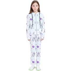 Background Hexagram Spiral Kids  Tracksuit by Semog4