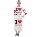 I love marilyn Velvet Maxi Wrap Dress View2