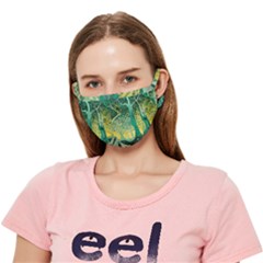 Nature Trees Forest Mystical Forest Jungle Crease Cloth Face Mask (adult) by Ravend