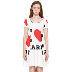 I Love Marie Inside Out Cap Sleeve Dress by ilovewhateva