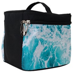 Tropical Blue Ocean Wave Make Up Travel Bag (big) by Jack14