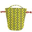 Candy Illustration Pattern Drawstring Bucket Bag View1