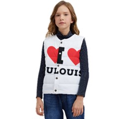 I Love Louis Kid s Short Button Up Puffer Vest	 by ilovewhateva