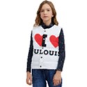 I love louis Kid s Short Button Up Puffer Vest	 View1