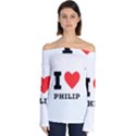 I love philip Off Shoulder Long Sleeve Top View1