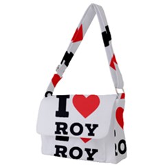 I Love Roy Full Print Messenger Bag (l) by ilovewhateva