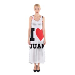 I Love Juan Sleeveless Maxi Dress by ilovewhateva