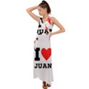 I love juan V-Neck Chiffon Maxi Dress View1