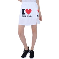 I Love Gerald Tennis Skirt by ilovewhateva