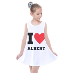 I Love Albert Kids  Summer Dress by ilovewhateva