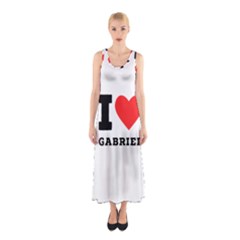 I Love Gabriel Sleeveless Maxi Dress by ilovewhateva