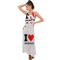 I love harold V-Neck Chiffon Maxi Dress View1