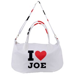 I Love Joe Removal Strap Handbag by ilovewhateva