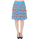 Mushroom Velvet High Waist Skirt View1