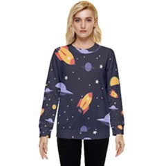 Cosmos Hidden Pocket Sweatshirt by nateshop