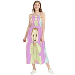 Happy 02 Boho Sleeveless Summer Dress by nateshop