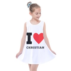 I Love Christian Kids  Summer Dress by ilovewhateva