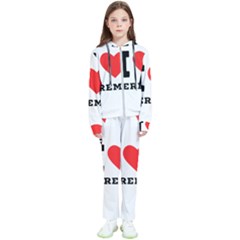 I Love Jeremy  Kids  Tracksuit by ilovewhateva