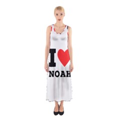 I Love Noah Sleeveless Maxi Dress by ilovewhateva