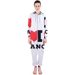 I Love Noah Hooded Jumpsuit (ladies) by ilovewhateva