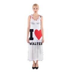 I Love Walter Sleeveless Maxi Dress by ilovewhateva