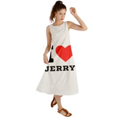 I Love Jerry Summer Maxi Dress by ilovewhateva