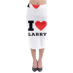 I Love Larry Midi Pencil Skirt by ilovewhateva